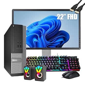 Amazon.com: Dell OptiPlex SFF Desktop Computer with 22